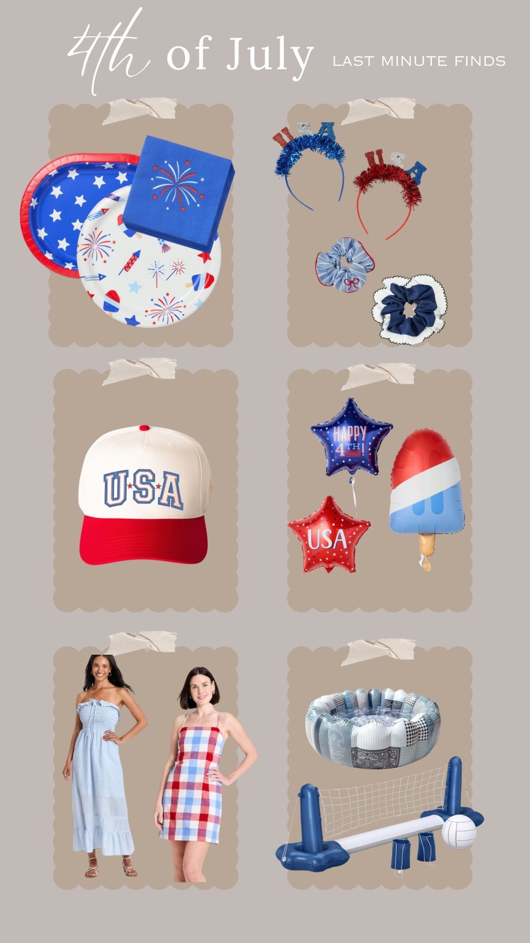 Last minute 4th of July finds! 🇺🇸✨❤️



#fourthofjuly #happyfourth #redwhiteandblue #womensdress #Outdooractivities #summerfun #entertainingessentials

#LTKSeasonal