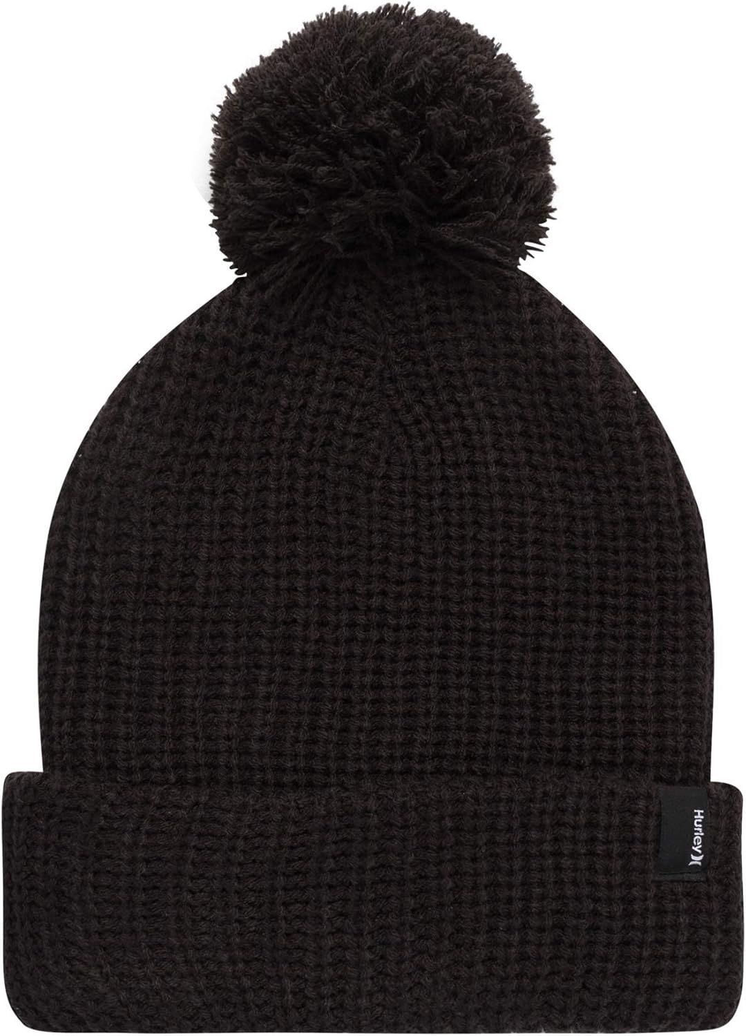 Hurley Women's Winter Hat - Lydia Cuffed Slouchy Beanie with Pom Pom | Amazon (US)