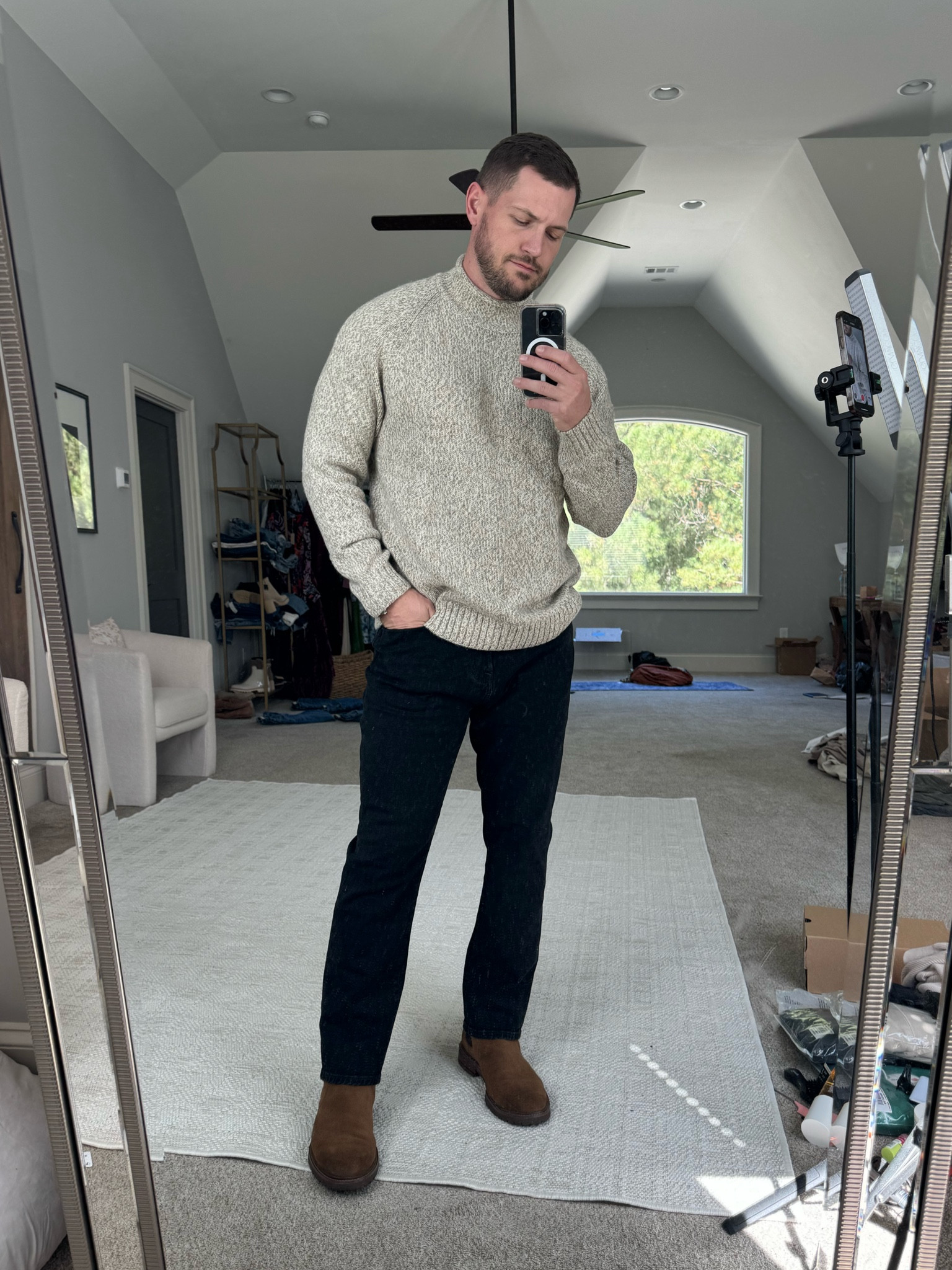 Men’s Abercrombie Fall Boots Jeans Sweater Large 34x30 TTS 


#LTKSeasonal #LTKfamily #LTKmens