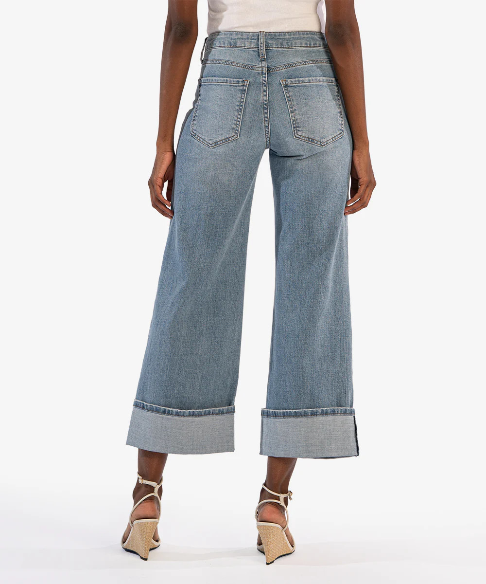 Meg High Rise Fab Ab Wide Leg - Kut from the Kloth | Kut From Kloth