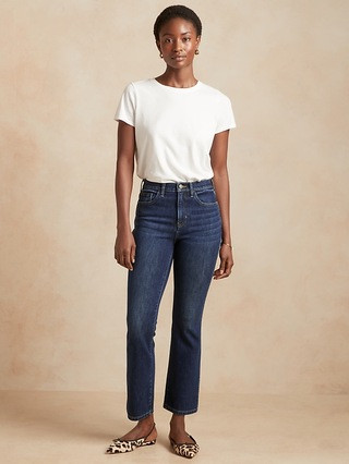 High-Rise Boot Cropped Jean | Banana Republic (US)