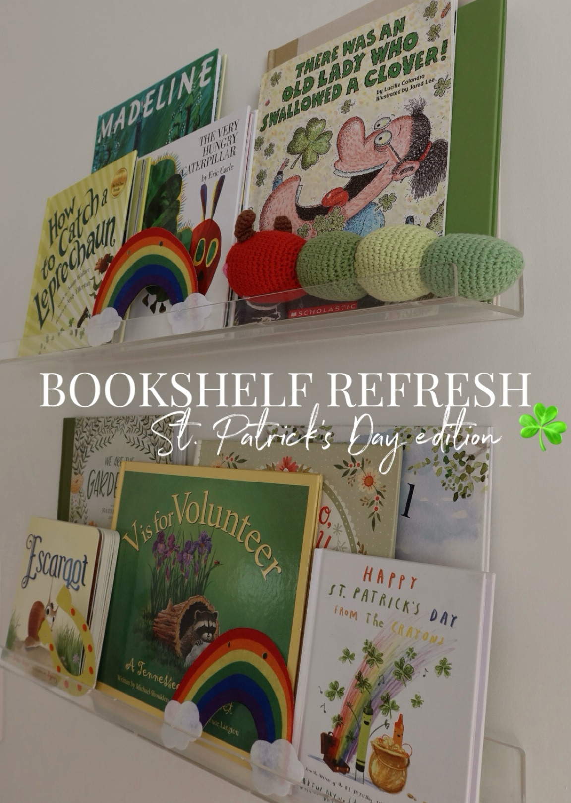 St Patrick’s Day bookshelf 🍀 Amazon kids books for the holiday  

#LTKkids #LTKbaby #LTKfamily