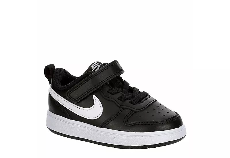 Nike Boys Infant Court Borough 2 Low Top Sneaker - Black | Rack Room Shoes