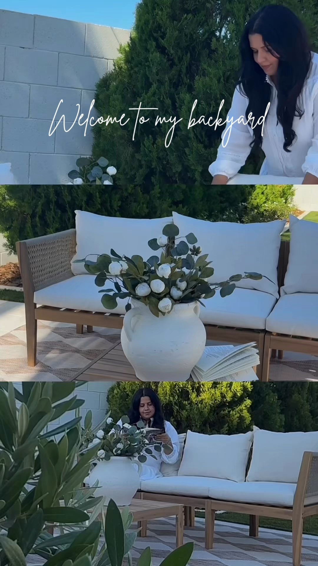 Backyard living, but make it versatile 🌿✨
This Dara sectional from @kyndway has completely transformed our outdoor space. I love that I can rearrange it for morning coffee, family hangouts, or even a cozy reading nook.

Eco-friendly ✔️
Washable cushions ✔️
Stylish + comfy ✔️

It really does fit right in wherever you put it. #backyard #outdoorfuniture #outdoorseating #outdorrsectional #bacyardgarden #backyardglowup 

#LTKSeasonal #LTKHome #LTKFallSale