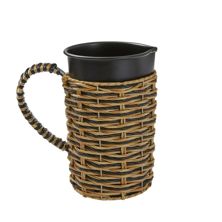 Better Homes & Gardens Galvanized Pitcher, Black | Walmart (US)