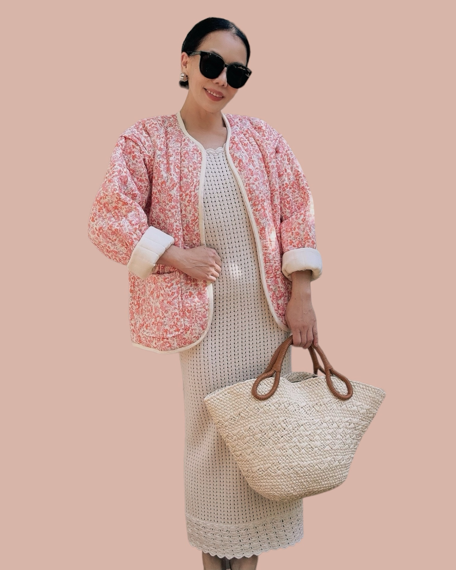 I talk about summer style a lot, but It’s still cold at night. 😆 

Quilted jacket(under $100) and knit dress combo is good for a cool summer night out. 

#LTKFindsUnder100 #LTKOver40 #LTKStyleTip