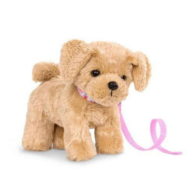 Our Generation Pet Dog Plush with Posable Legs Golden Poodle Pup | Walmart (US)