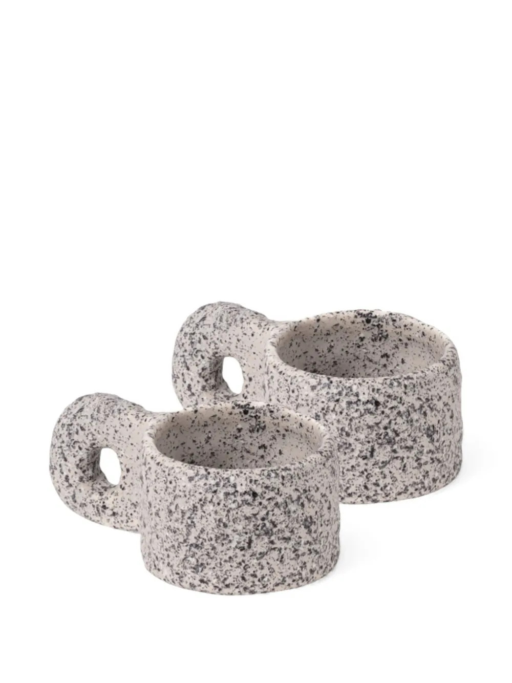 Seletti Newlithic Mugs (set Of two) | Grey | FARFETCH AU | Farfetch Global