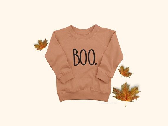 BOO Baby Girl Pullover  Halloween Shirt  Kids  Toddler  | Etsy | Etsy (US)