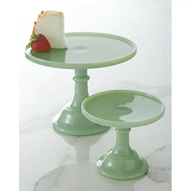 Mosser Jadeite Cake Stand 24010J , 10" - Walmart.com | Walmart (US)