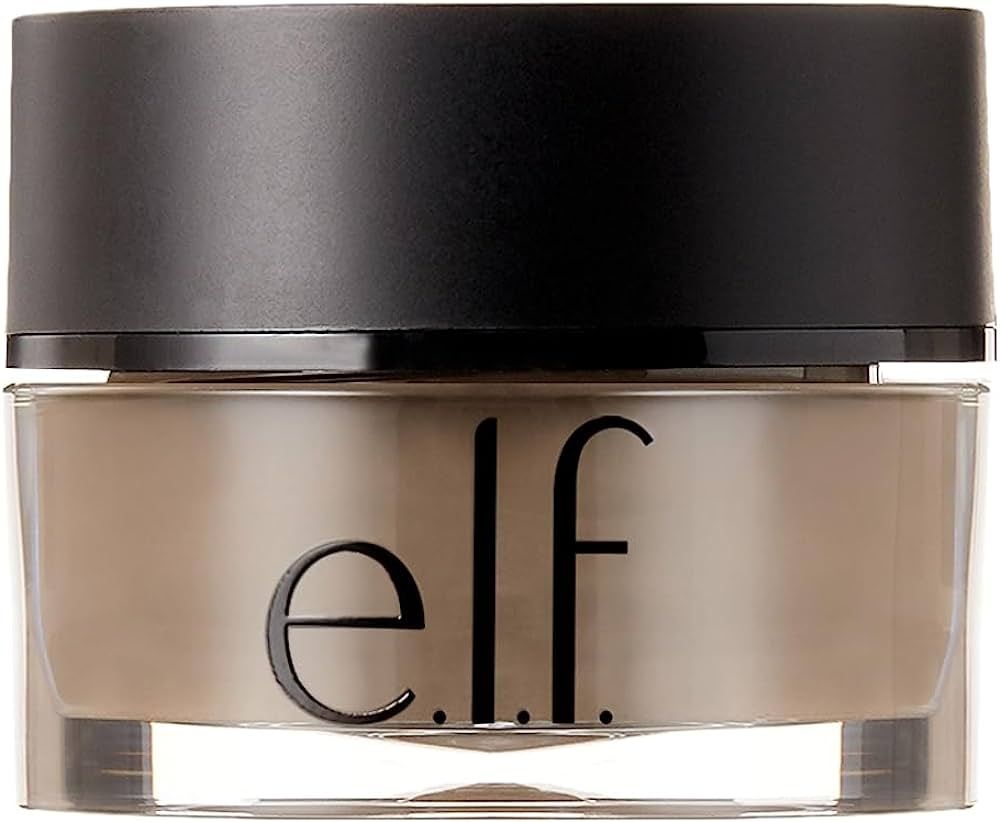 e.l.f. Lock On Liner And Brow Cream, Lines Eyes & Defines Eyebrows, Medium Brown, 0.19 Oz (5g) | Amazon (US)