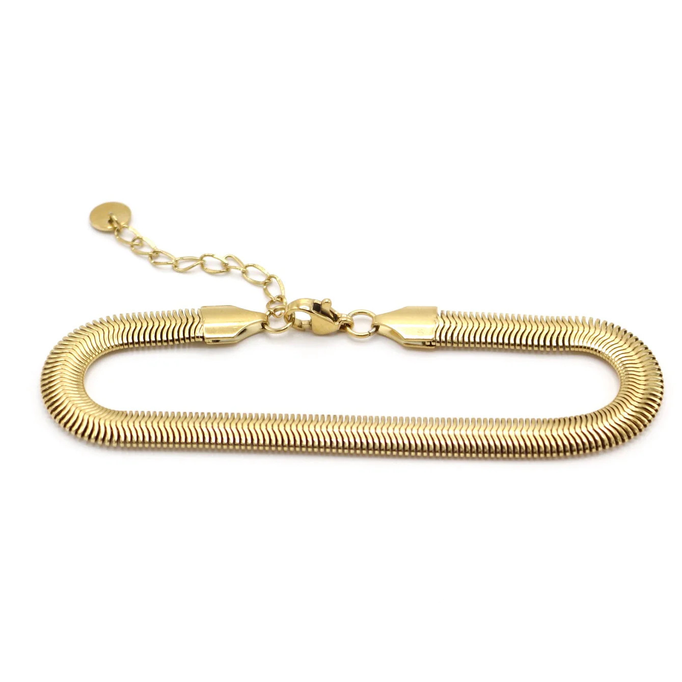 Helena Serpentine Herringbone Bracelet | Liv Bella Vita