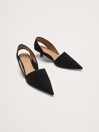 Ninni Suede Heel by Flattered | Banana Republic (US)