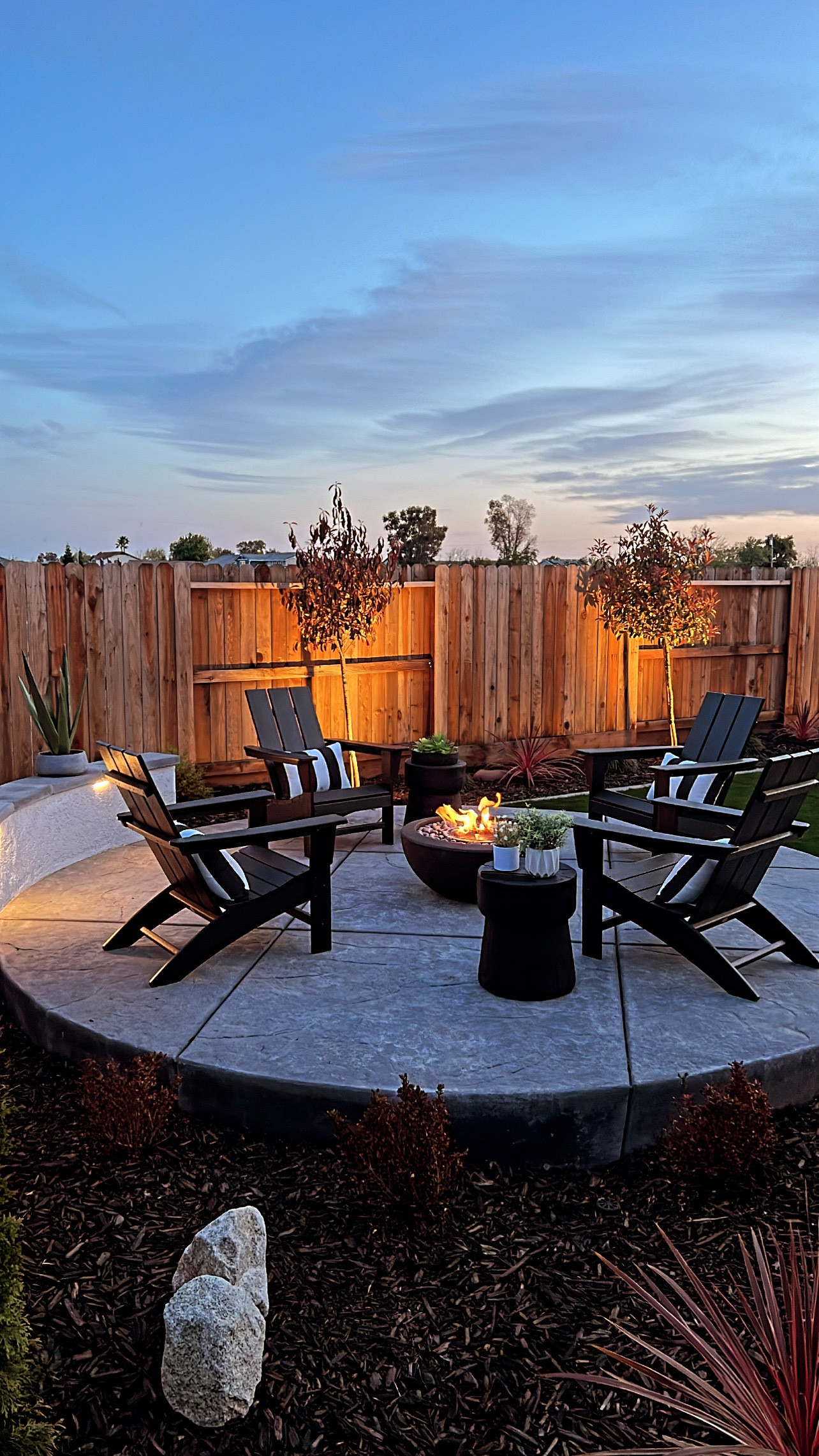 Outdoor furniture, outdoor fire pit, Adirondack chairs, outdoor living, backyard oasis

#LTKSeasonal #LTKSaleAlert #LTKHome