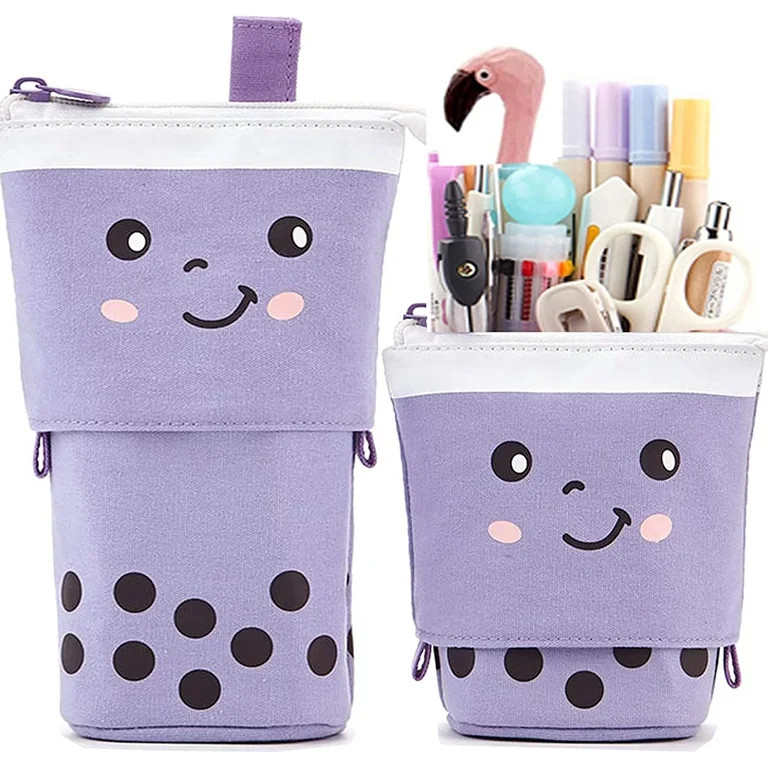 Standing Pencil Case, Cute Pop Up Pencil Case, Durable Pen Pouch, Telescopic Pencil Holder Case, ... | Walmart (US)