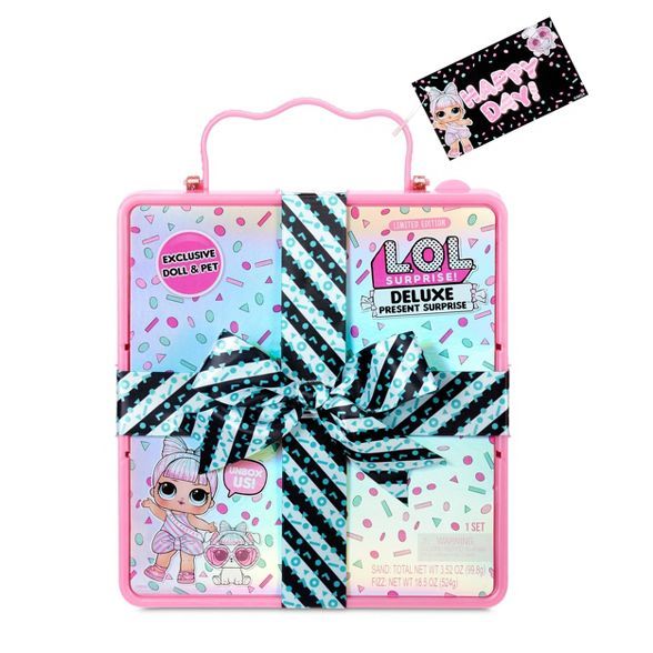 L.O.L. Surprise! Deluxe Present Surprise with Miss Partay Doll and Pet | Target