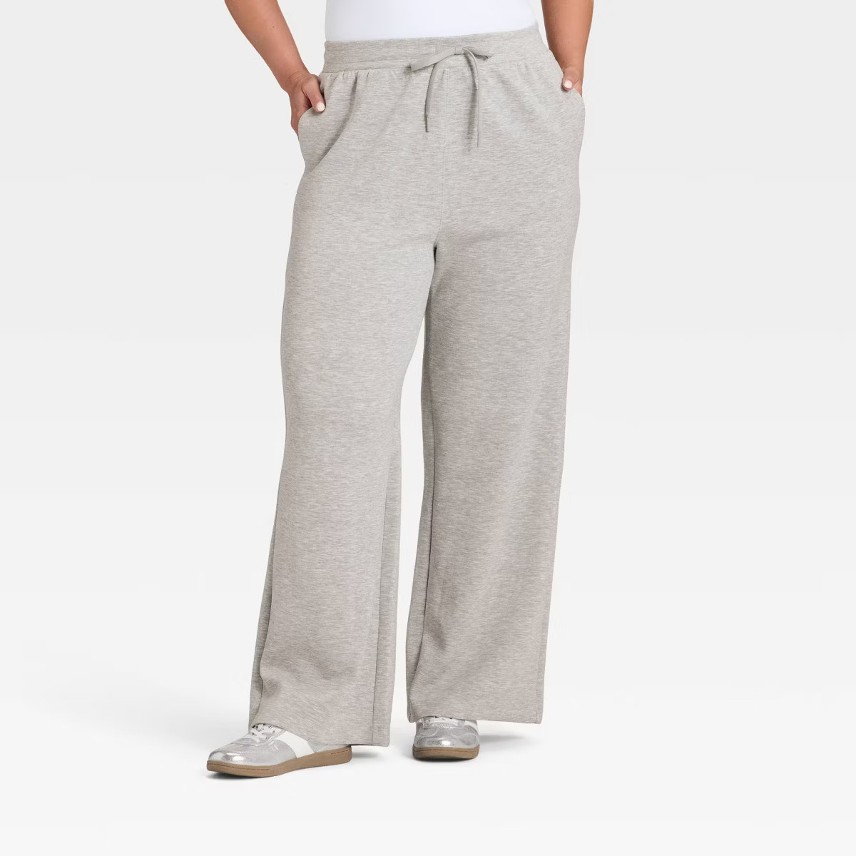 Women's Airy Sleek Wide Leg Sweatpants - All In Motion™ | Target