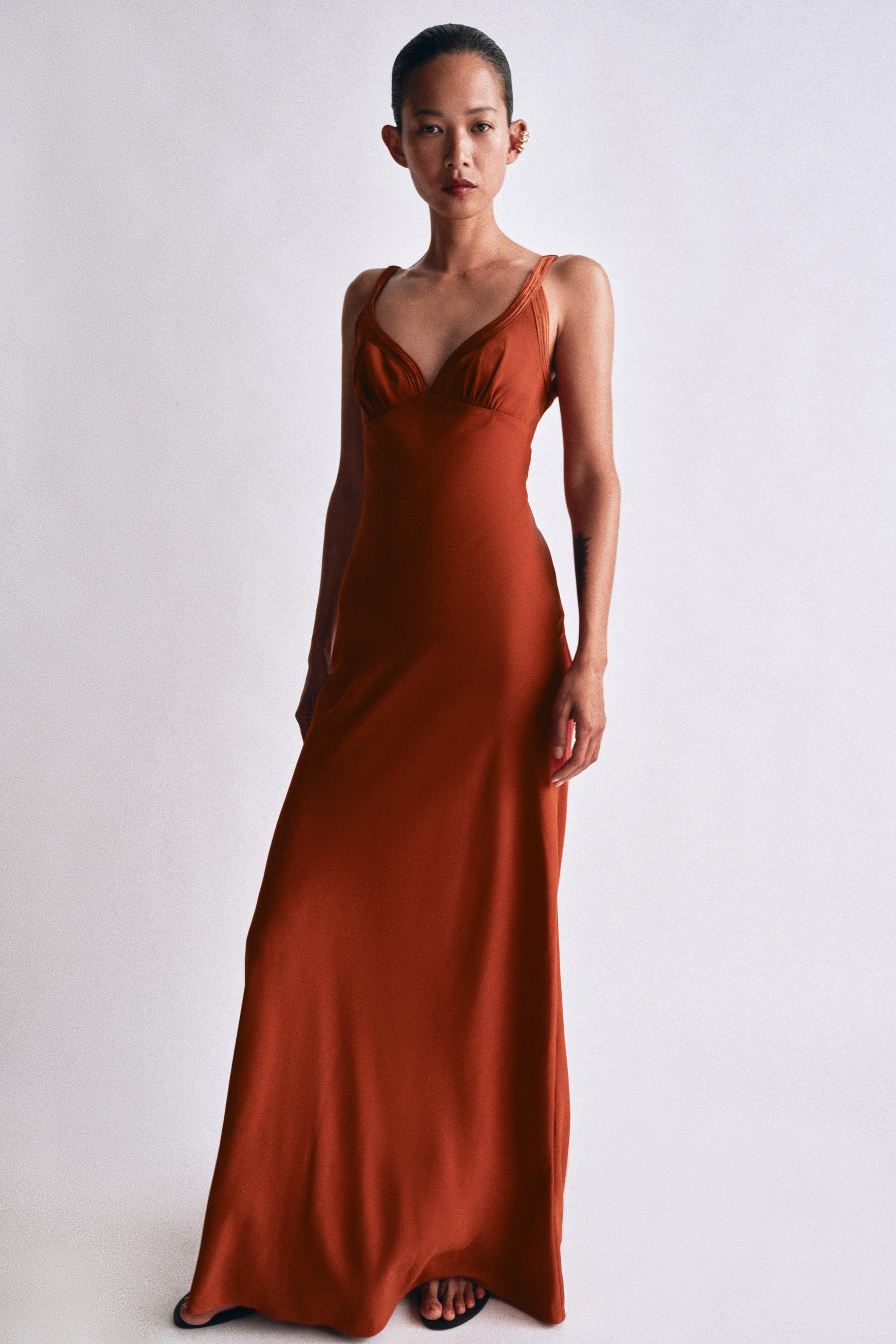 ZW COLLECTION LONG DRESS | Zara US