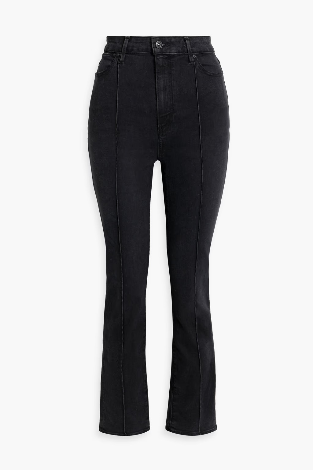 Cindy distressed high-rise slim-leg jeans | The Outnet (US and CA)