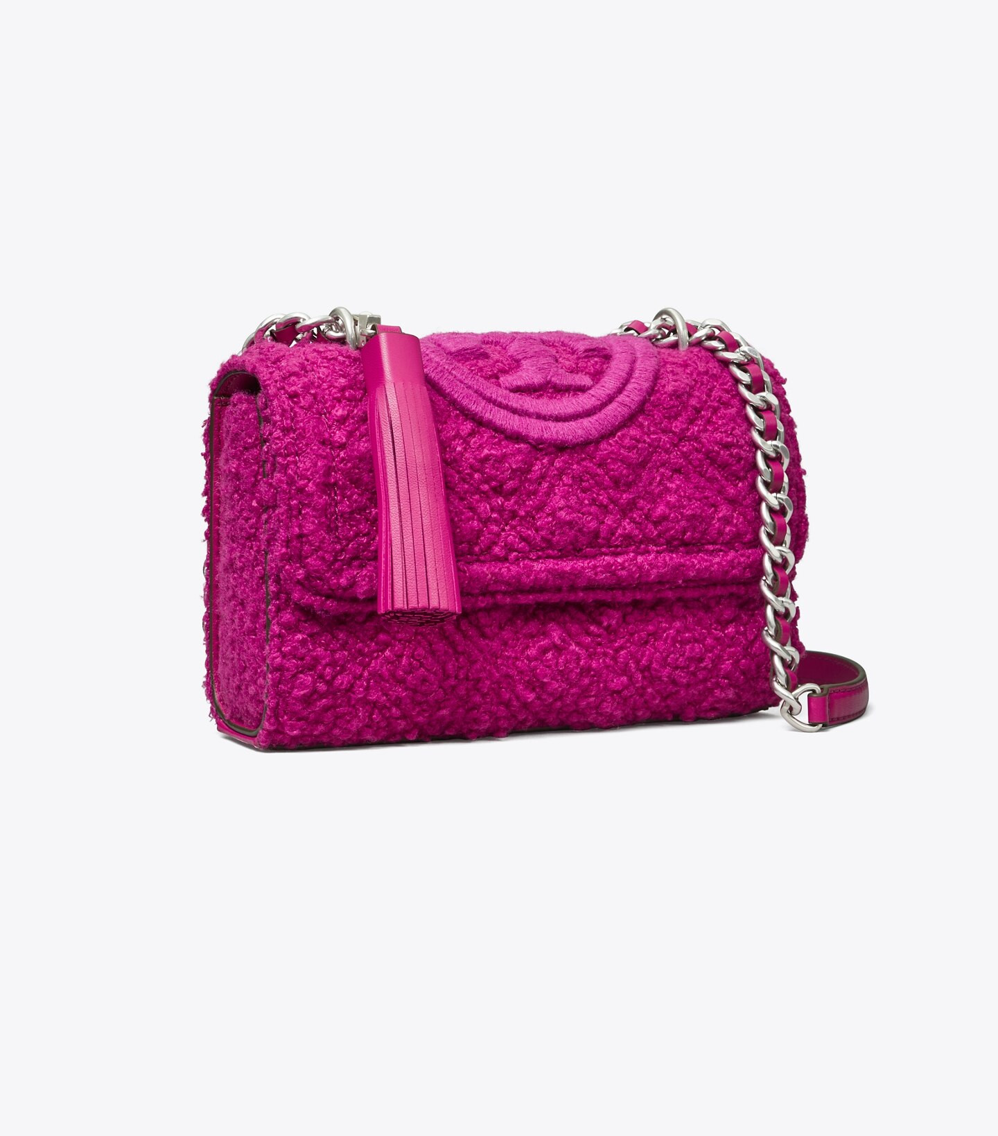 Small Fleming Bouclé Convertible Shoulder Bag: Women's Designer Shoulder Bags | Tory Burch | Tory Burch (US)