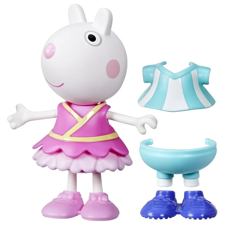 Peppa Pig Toys Suzy Sheep Dress-Up 6” Figure with 6 Fashion Accessories, Preschool Toys, 3+ - W... | Walmart (US)