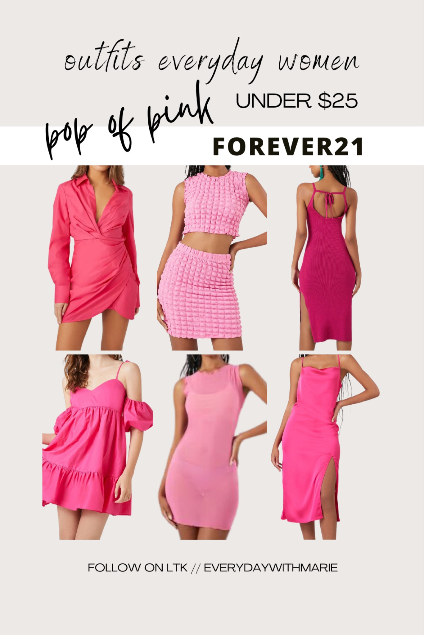 Simplicity meets grace in shades of pink 🌸 Elevating everyday fashion with chic choices. #ChicInPink #EffortlessElegance #forever21 #affordablefashion #pink #simpleoutfits 

#LTKFind #LTKunder50 #LTKsalealert