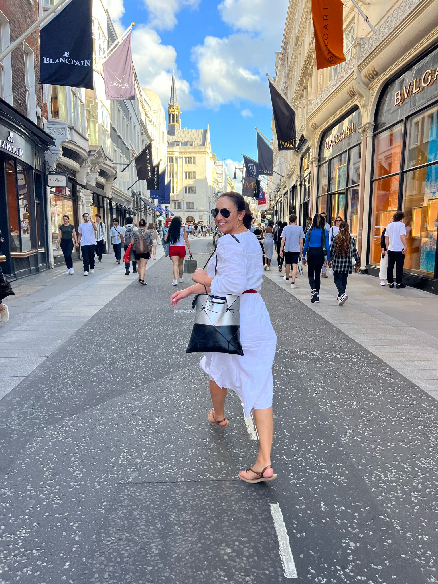 Strolling down Bond Street #london #bondstreet 

#LTKTravel