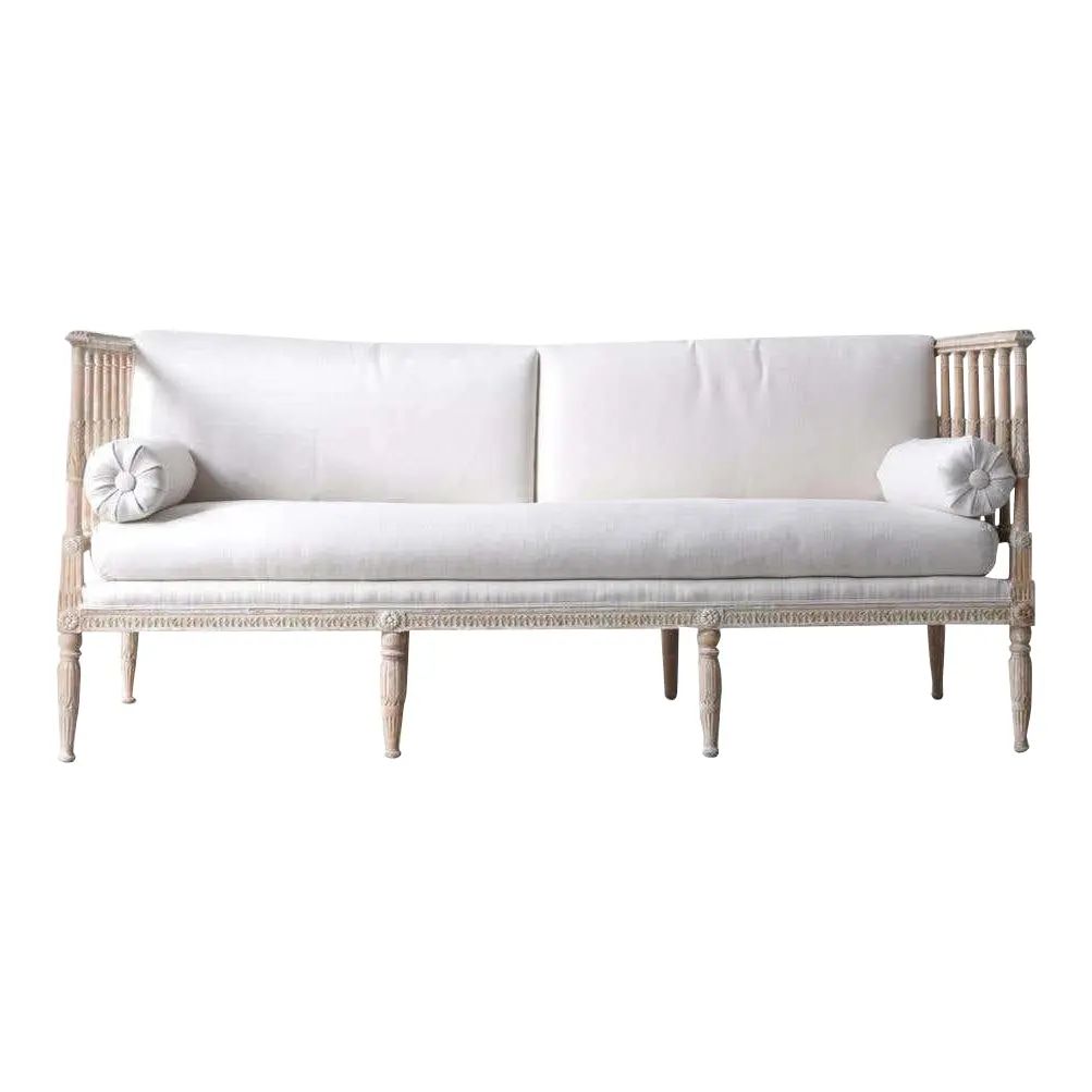 18th Century Swedish Gustavian Period Painted Daybed from Stockholm | Chairish