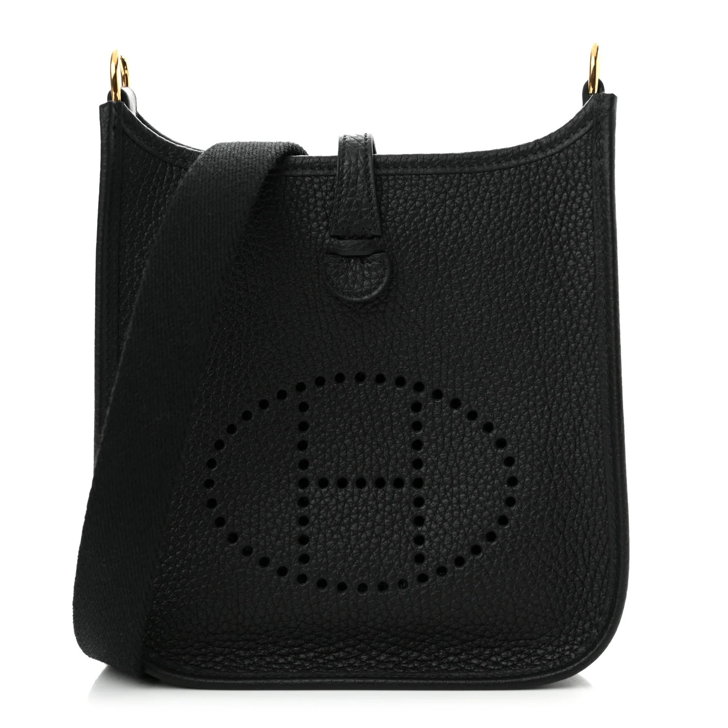 Taurillon Clemence Evelyne TPM Black | FASHIONPHILE (US)