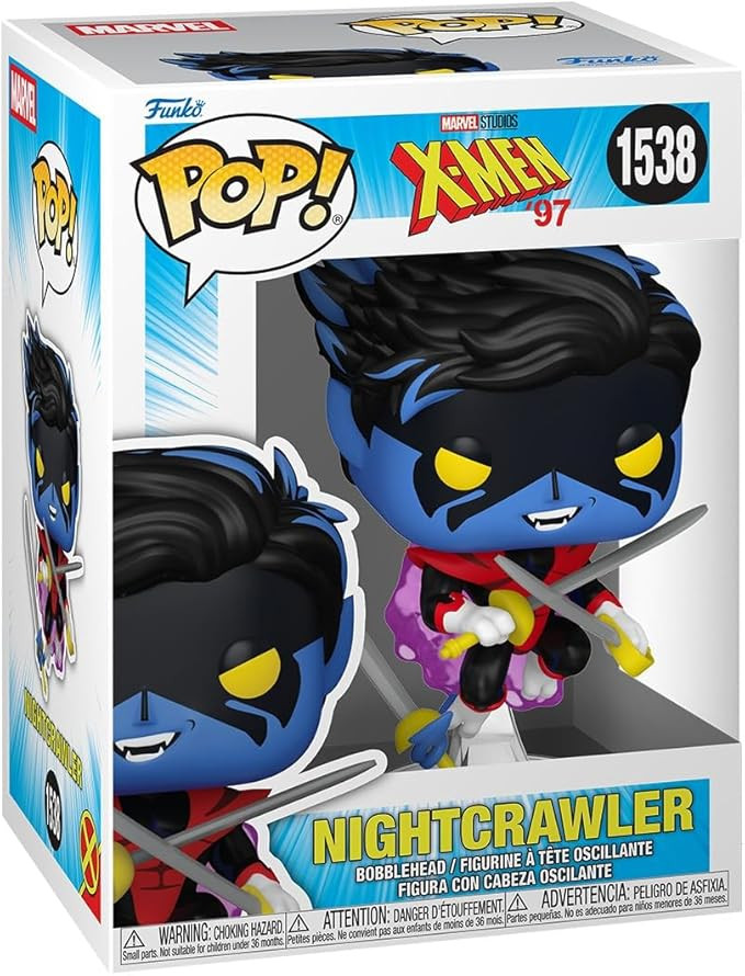 Funko Pop! Marvel: X-Men'97 - Nightcrawler - Collectable Vinyl Figure - Gift Idea - Official Merc... | Amazon (US)