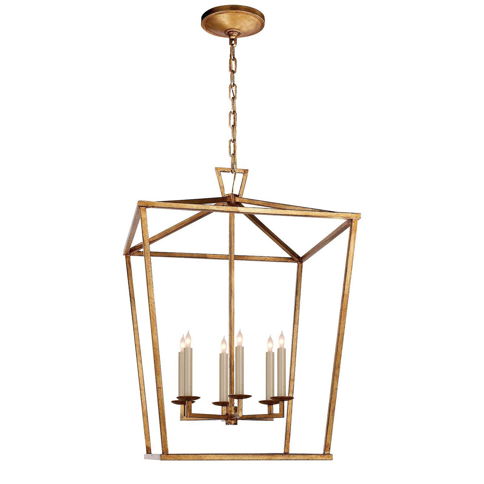 E. F. Chapman Darlana 24 Inch Cage Pendant by Visual Comfort and Co. | Capitol Lighting 1800lighting.com