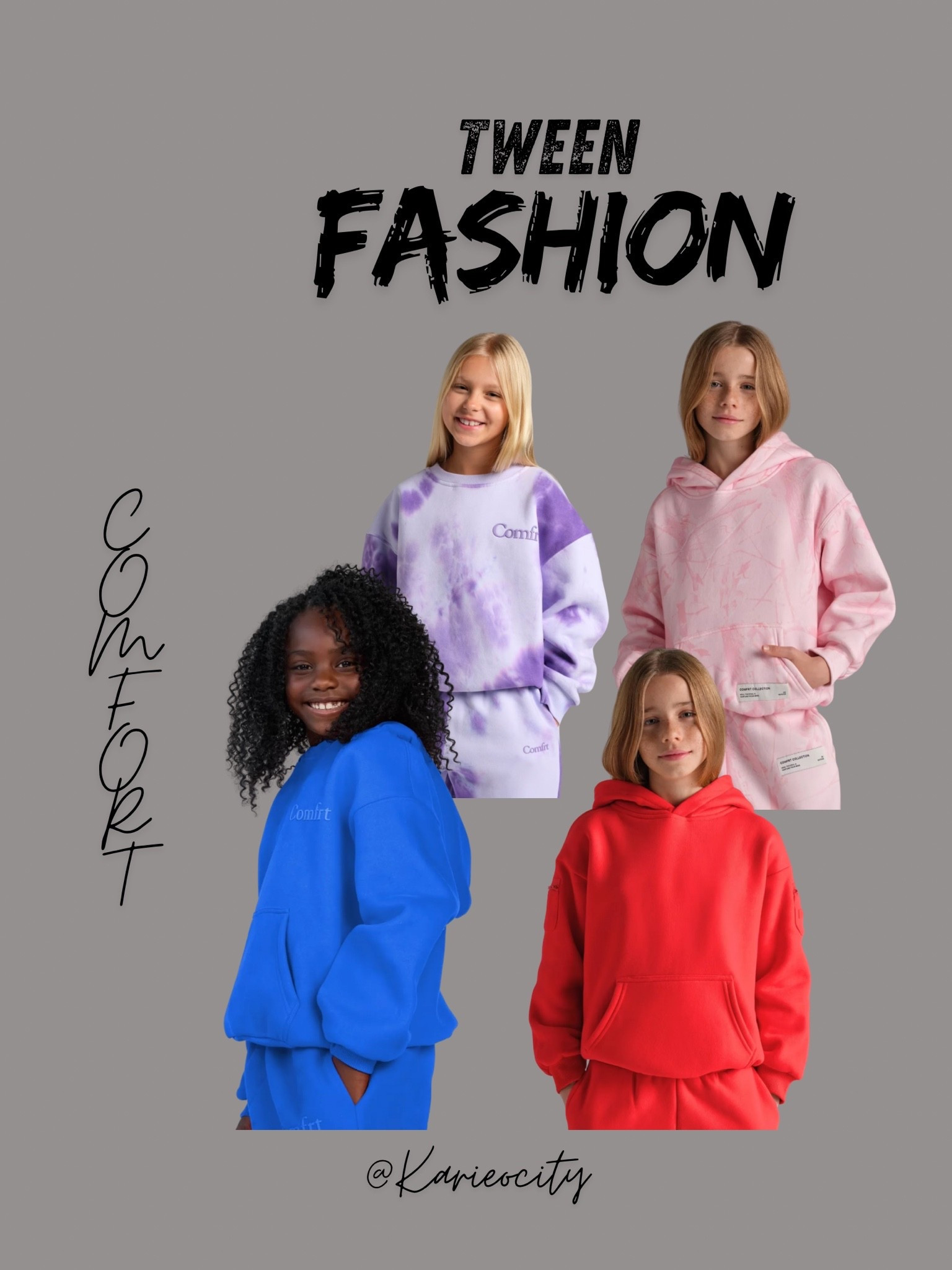 Tween Fashion💙 
Just bought my daughter the blue set😍 Such a great deal and she loves blue. 

I bought her the size Large she is 12 

Tween Fashion// Tween girl clothes// Comfortable girl clothes// Travel Outfit for Tween girl // Sweat set for Tween girls

#LTKKids #LTKSaleAlert #LTKmomlife