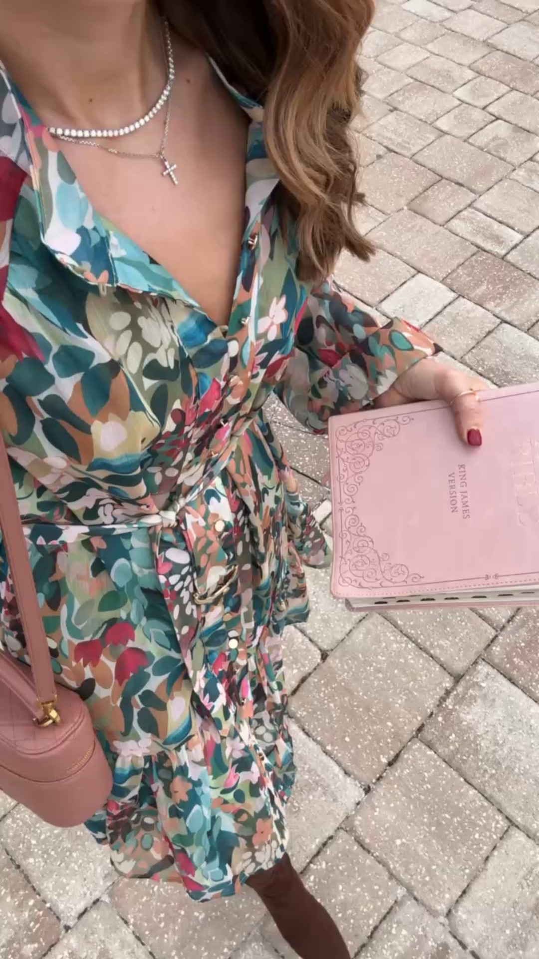 My Amazon church outfit today! Love this floral dress for fall, wearing small - perfect for Thanksgiving or a baby shower! I went up half a size in knee high boots. Fall outfit. Fall style. Floral dress. 


#LTKParties #LTKShoeCrush #LTKHoliday