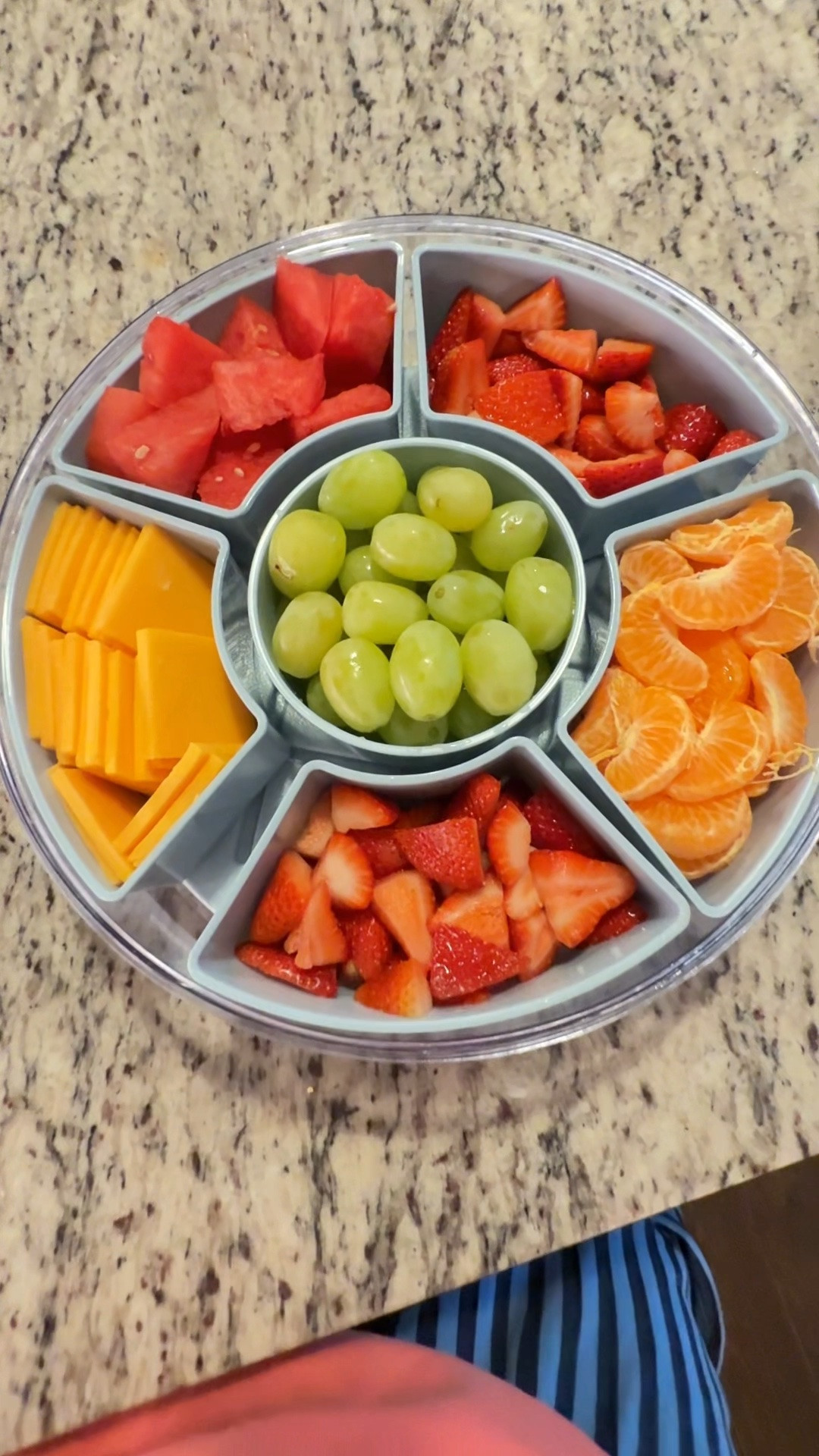 Day 1/100 of little things that changed my life as a mom: keeping ready-to-grab fruit in a snack container.🍓

Perfect for quick lunches, afternoon snacks outside, or those “everyone’s hungry at once” moments.🍉🧀

#LTKmomlife #LTKHome #LTKdayinmylife