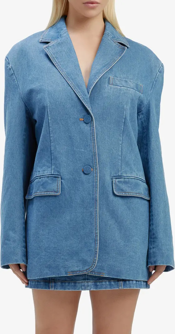 ABI Oversize Denim Blazer | Nordstrom