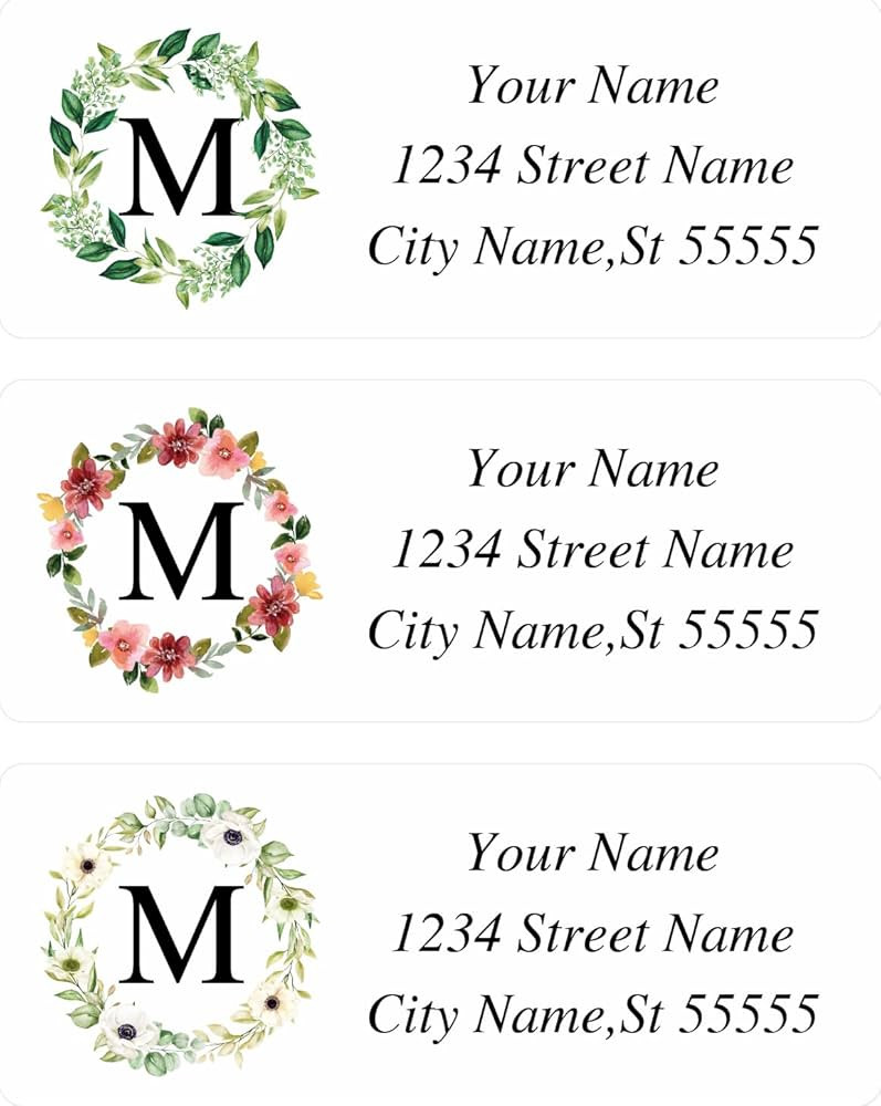 Custom Address Labels - Personalized Address Labels, Return Address Labels with Strong Adhesion, ... | Amazon (US)