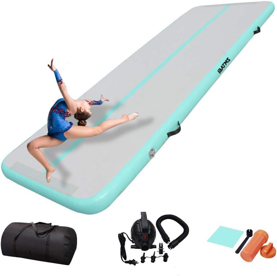 IBATMS Air Tumbling Mat, 10ft/13ft/16ft/20ft Inflatable Gymnastics Air Mat for Gymnastics Trainin... | Amazon (US)