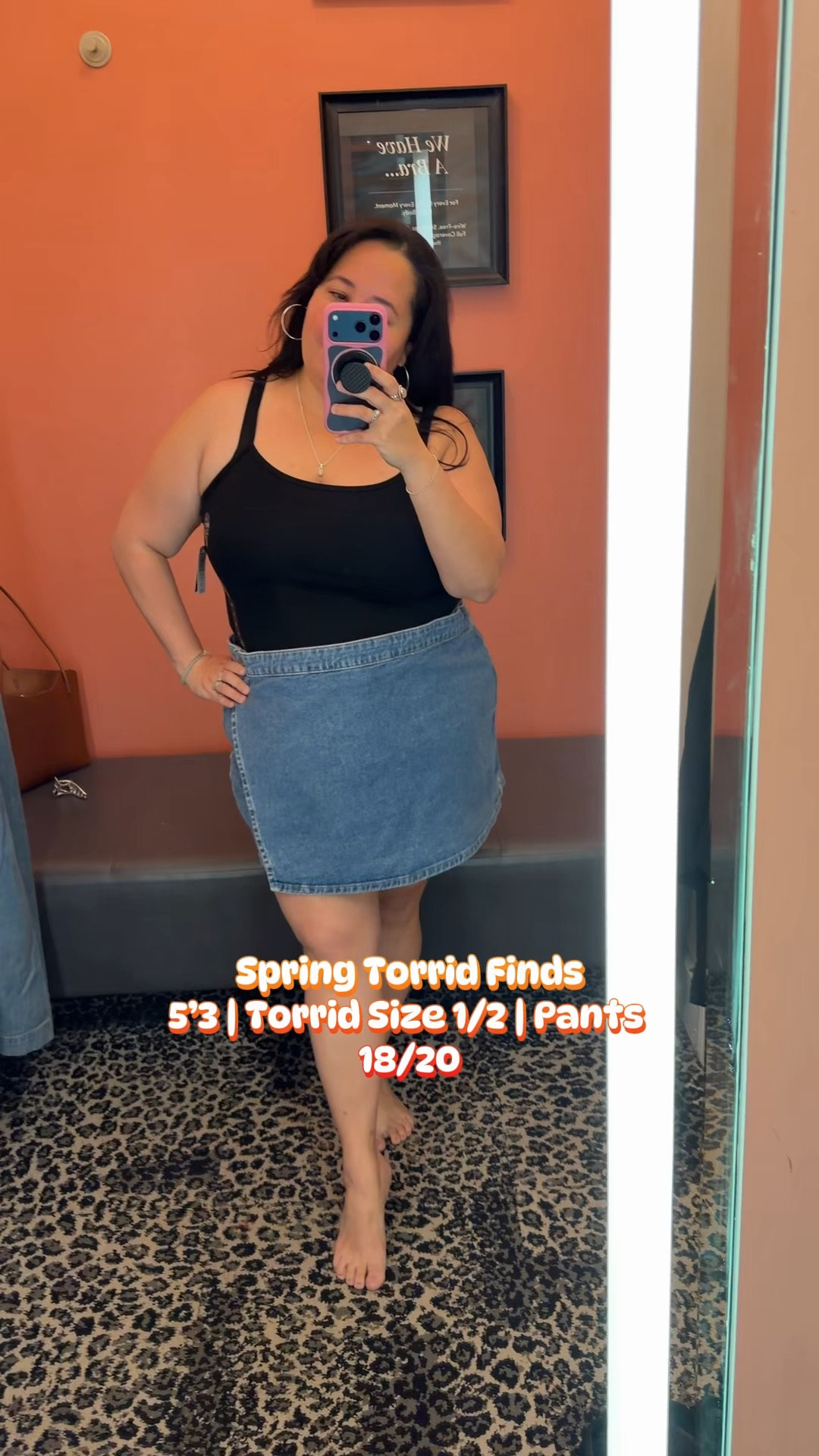 @Torrid is coming in hot with these new spring finds. 
For reference I am: 
5’3
Size 18 pants/skort 
40DD
Size Torrid 2 (( unless otherwise stated 💙))

#LTKPlusSize #LTKPetite #LTKFestival