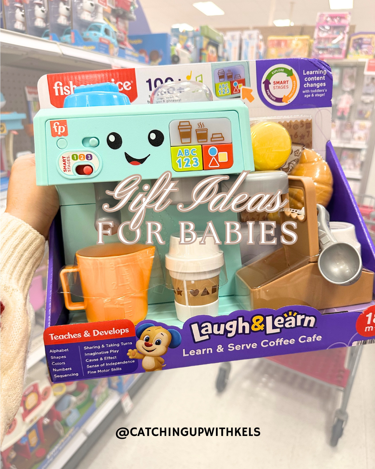 Looking for the perfect present for the little ones in your life? Here are some top picks for educational and entertaining baby toys:

✨ 1. Coffee Cafe Playset - Perfect for your mini barista-in-training! ☕
✨ 2. Baby Fidget Spinner - Sensory fun that lights up and teaches numbers, colors, and more! 🌈
✨ 3. Baby Drum Set - Get your little musician rocking out while learning ABCs! 🥁
✨ 4. Little People Target Run Playset - Imaginative play meets everyday adventures! 🛒
✨ 5. Drop & Go Dump Truck - Colorful and engaging for hours of pretend play! 🚚

Shop all these fun finds now on my LTK and make baby gift-giving easier than ever! ❤️

#LTKBaby #LTKHoliday #LTKGiftGuide