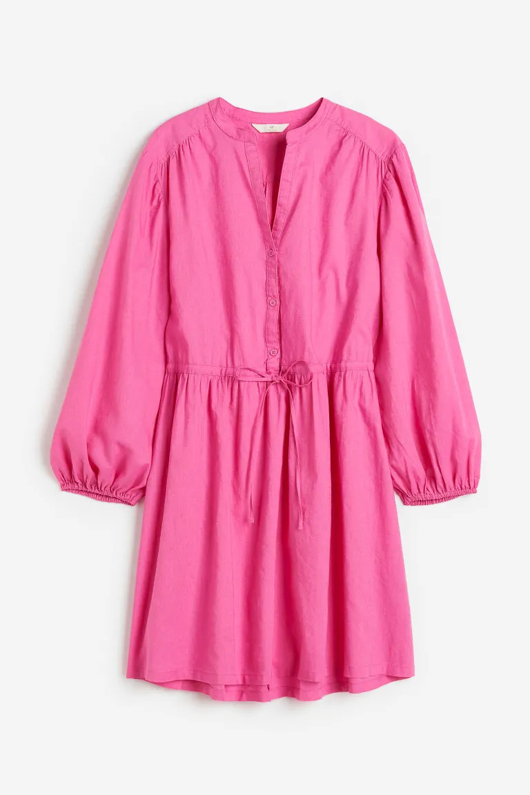 Linen-blend Dress | H&M (US + CA)