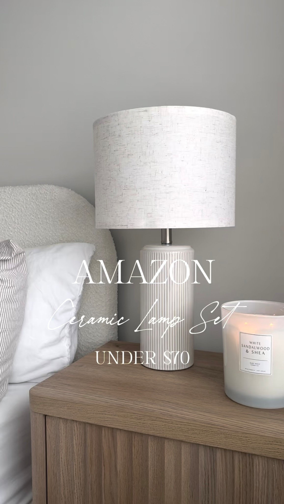 Amazon lamp set of 2 🤍