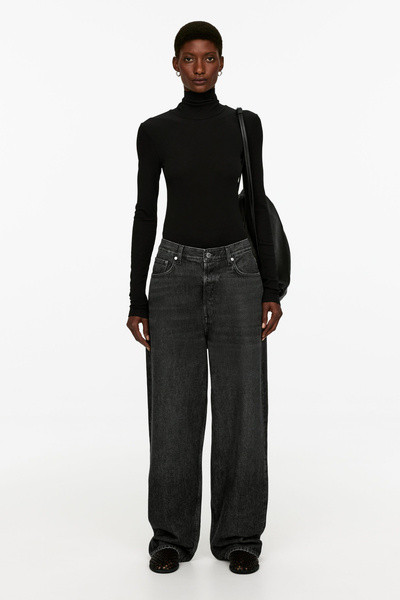 AMBER Loose Jeans – Staubgrau – Women – ARKET AT | Arket EU