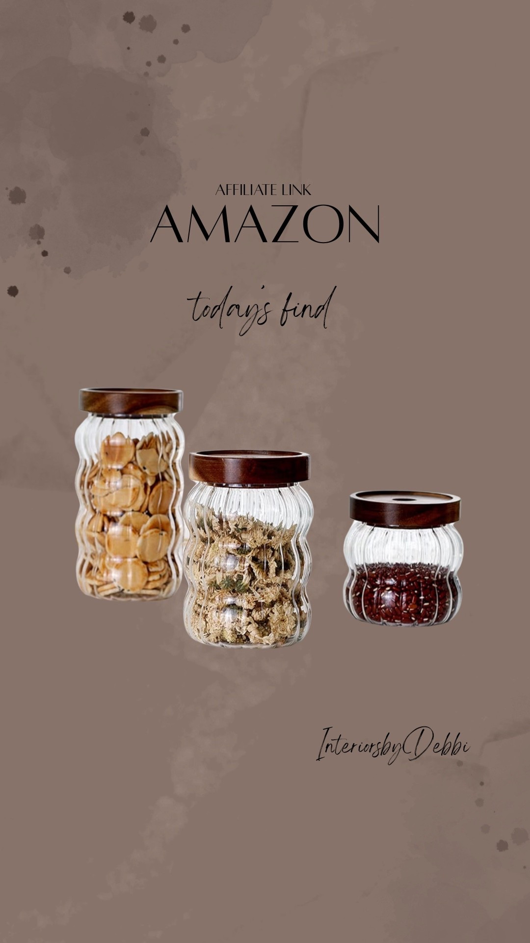 Amazon Find
Storage jars, transitional home, modern decor, amazon find, amazon home, target home decor, mcgee and co, studio mcgee, amazon must have, pottery. barn, Walmart finds, affordable decor, home styling, budget friendly, accessories, neutral decor, home finds, buy new arrival, coming soon, sale alert, high end look for less, Amazon favorites, Target finds, cozy, modern, earthy, transitional, luxe, romantic, home decor, budget friendly decor #amazonhome

#LTKHome #LTKSeasonal
