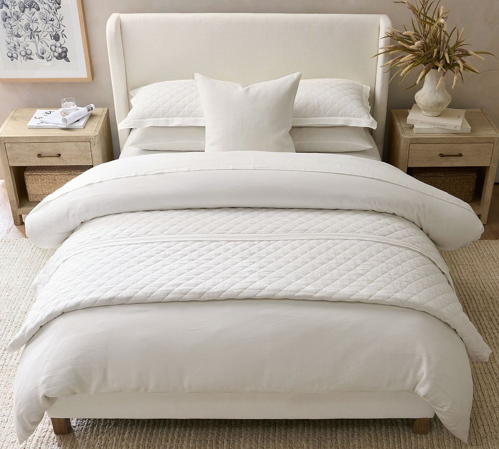 Belgian Flax Linen Duvet Cover | Pottery Barn (US)