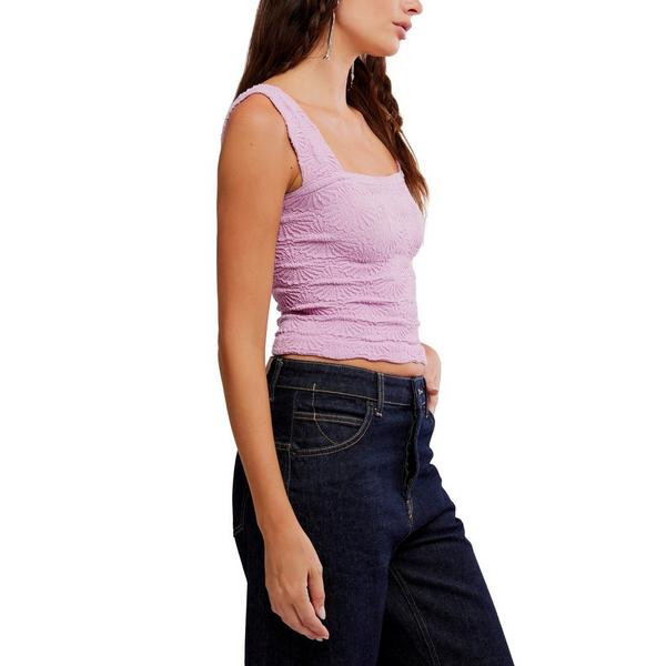 Women's Free People Love Letter Square Neck Tank Top M/L Orchid | Scheels Sports
