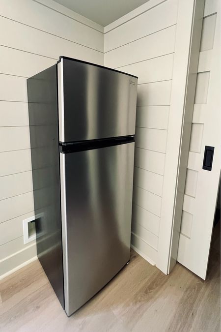 Since our tiny house is…tiny…we needed to find a refrigerator that was the correct scale for the space, but that wasn’t one of those impossibly small hotel fridges. We host a lot here, and we hope that soon many families will be enjoying this space for weekends/weeks away, and for those scenarios, fridge space matters!

This fridge was exactly what we needed and would make a great addition to a garage or basement as a secondary fridge for a large family, or to consider for a smaller home like an apartment.

#tinyhouse #tinyfridge #tinykitchen

#LTKhome #LTKfamily