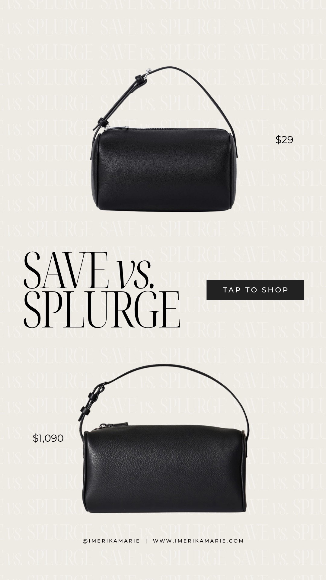 Save vs. Splurge: Designer Bags

Amazon Women’s Suede Leather Shoulder Bag, Small Retro Crossbody Bag with Adjustable Strap

A small shoulder bag that’s also a crossbody. Who doesn’t love a two-for-one deal! As a shoulder bag, it’s great for date night. As a crossbody bag, it’s perfect for running errands. It also comes in a stunning brown suede color.

#LTKSaleAlert