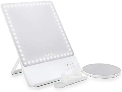 GLAMCOR RIKI SKINNY Vanity Makeup Mirror with Selfie Function and Magnification Mirror Attachment | Amazon (US)