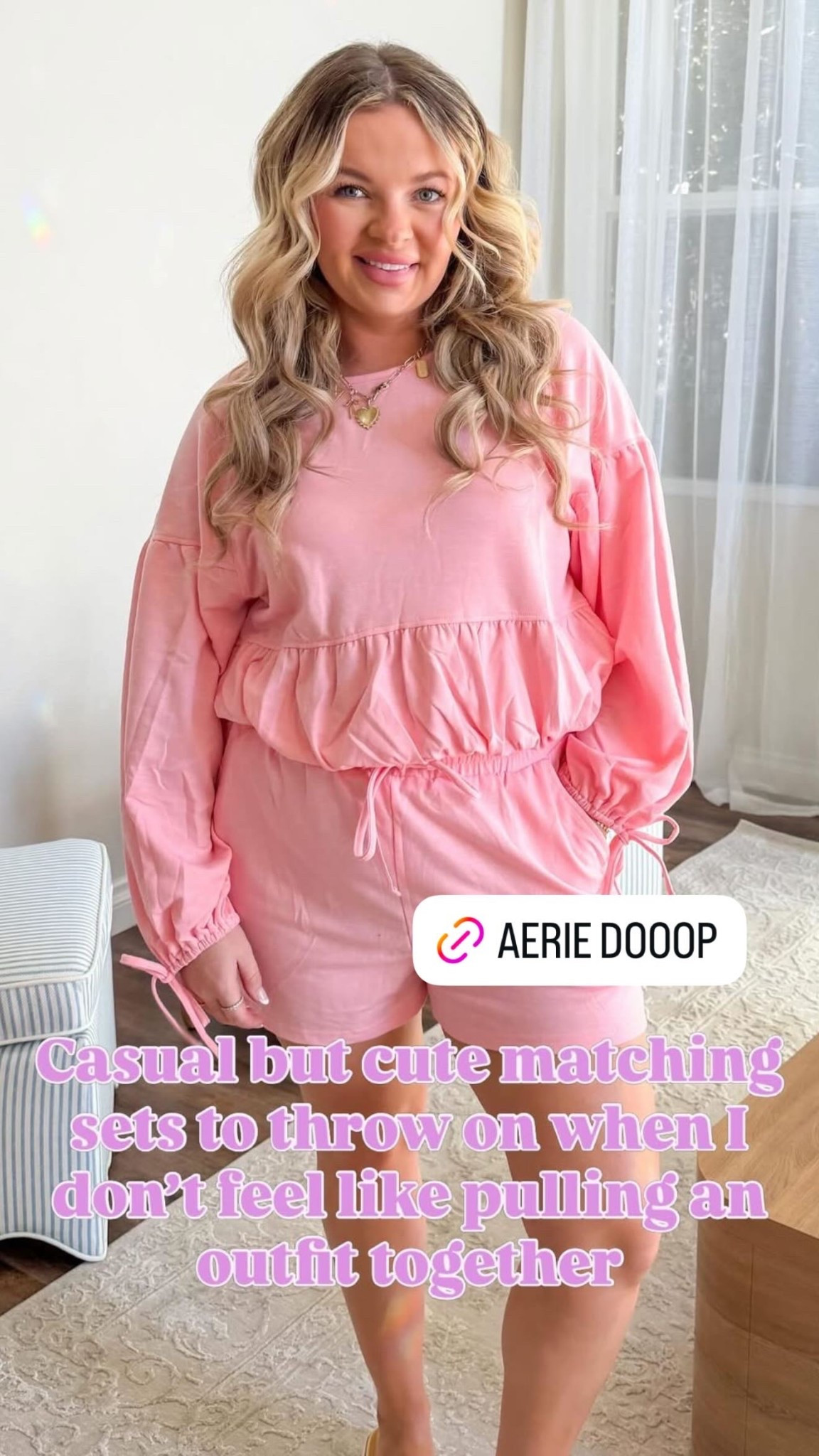 Cute matching set looks just like Aerie!

#LTKMidsize #LTKSeasonal