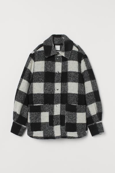 Wool-blend Shirt Jacket | H&M (US + CA)